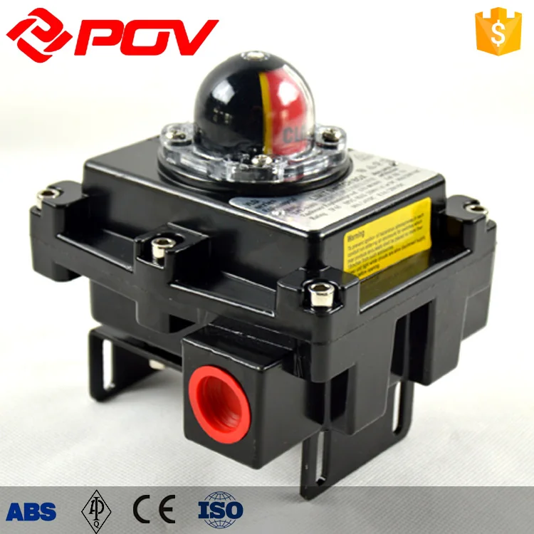 Pneumatic Valve switch position feedback Limit switch