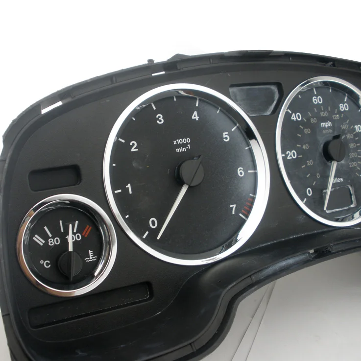  Для OPEL Astra G 1998-2004 пластиковые ABS хромированные украшения для приборной панели автомобиля
