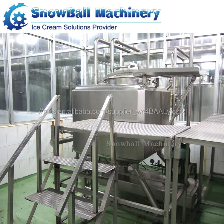 Оборудования для приготовления смеси мороженого