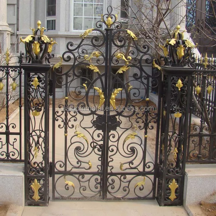 wrought iron gate design