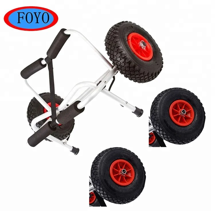 China New Kayak Canoe Boat Carrier Dolly Trailer Tote Trolley Transport Cart Wheel