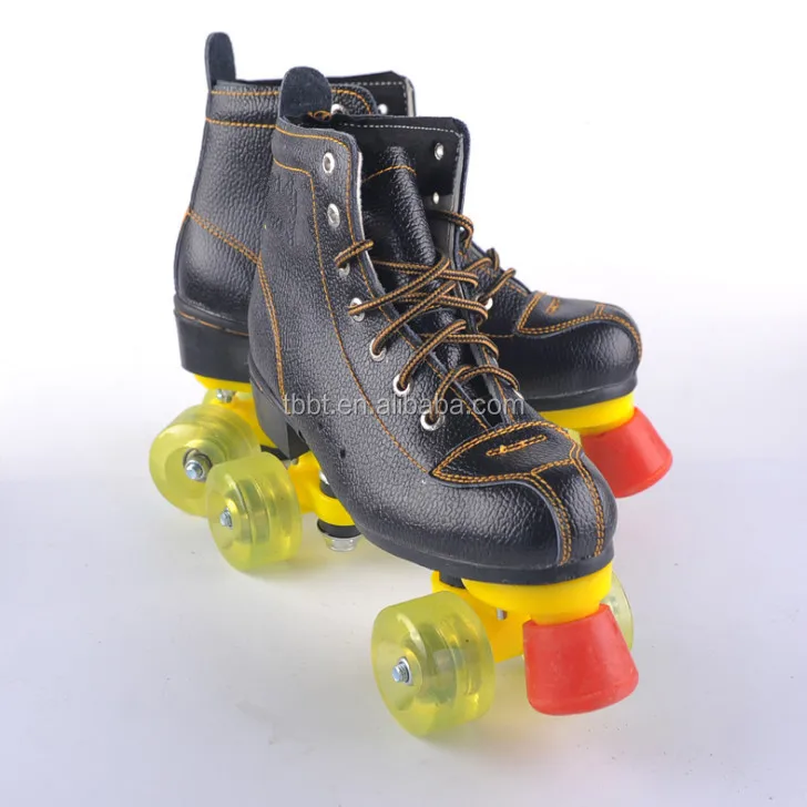 
BIGBANG 2018 high quality US market cowhide retro double wheel roller skate for adults 