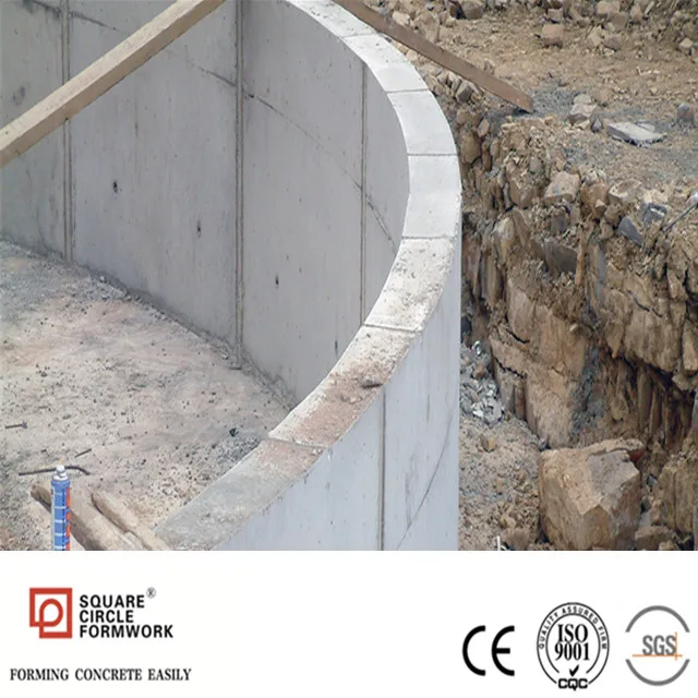 
Curved Wall System for Construction 