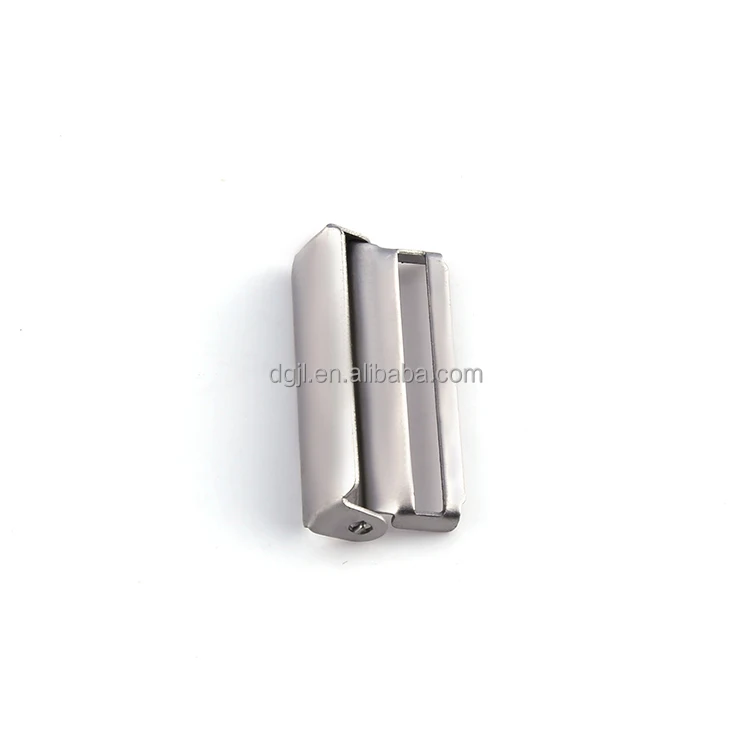 Wholesale garment accessories nickle suspender adjuster for lanyard adjustable elastic Y back