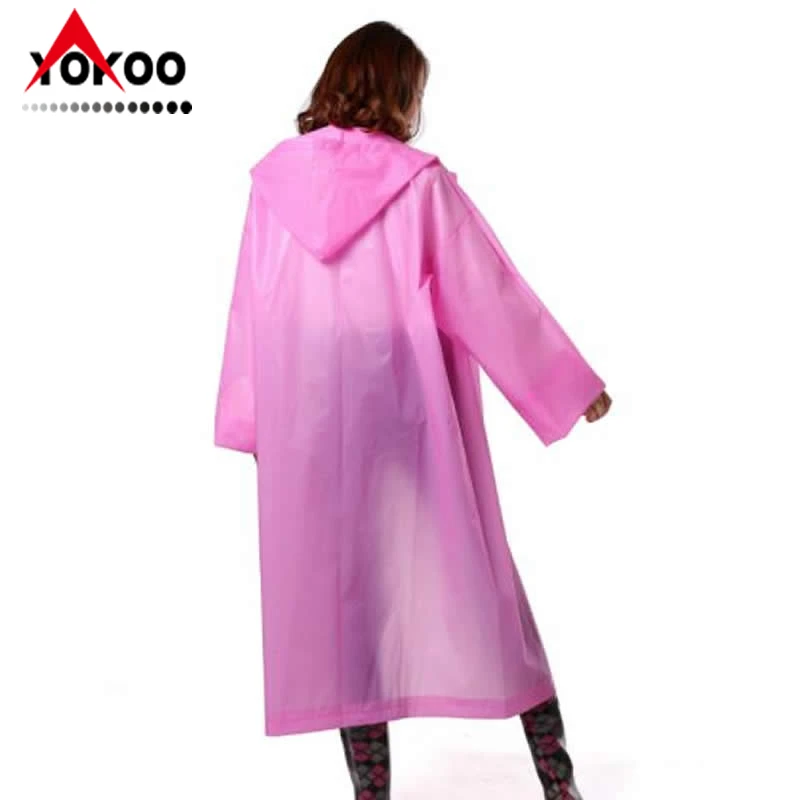 140g reusable Long EVA raincoats for adults