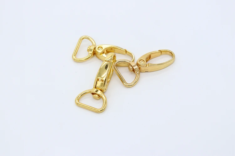 
New product double rose gold stainless steel swivel snap hooks 