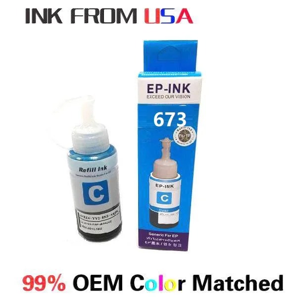 Refill Ink for Epson L800 / L801 /L805 Eco-Tank Printer