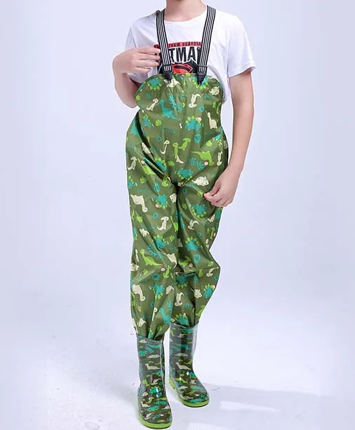 Waterproof PVC Rainwear for kids Nylon PVC kids raincoats PVC raincoats