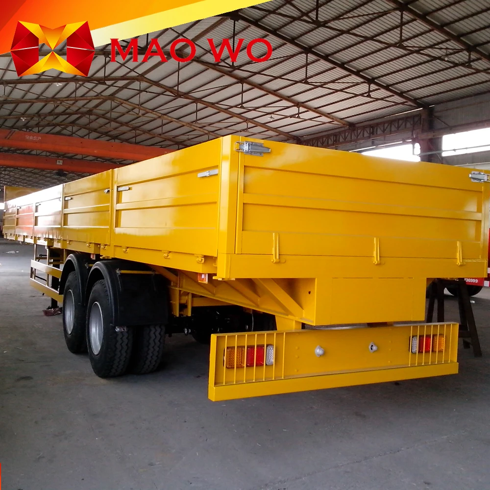 Hot sale 3 axle side wall semi car  trailers hydraulic trucks carrier  cargo transport military vehicles  other  travel for sale