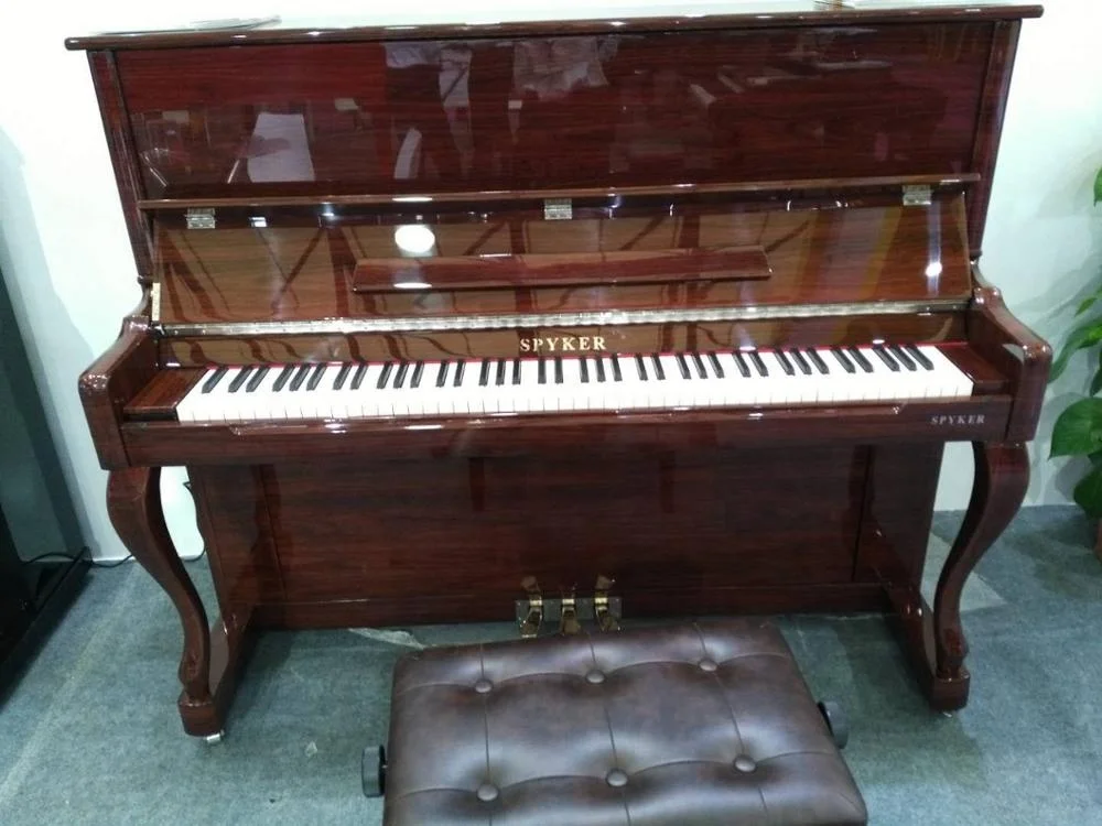 SPYKER  piano high quality digital upright piano walnut color  HD-L123