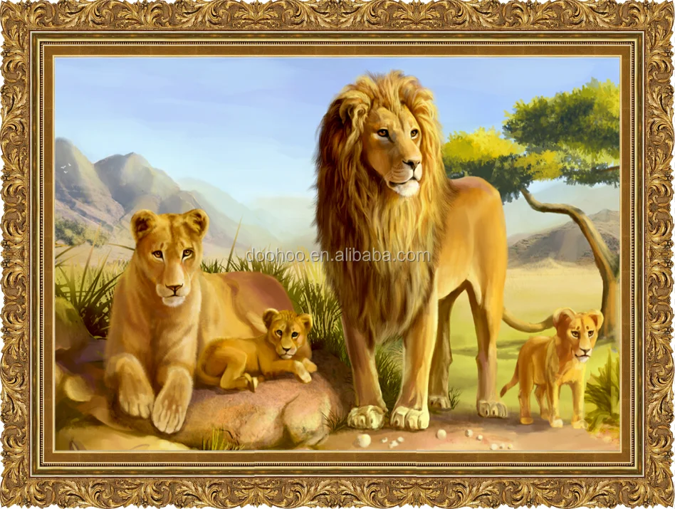 
hot wholesale animal lenticular PP/PET 3d picture for home decoration 