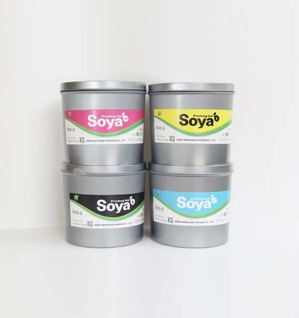 
High Gloss Offset Art Paper Printing Ink 