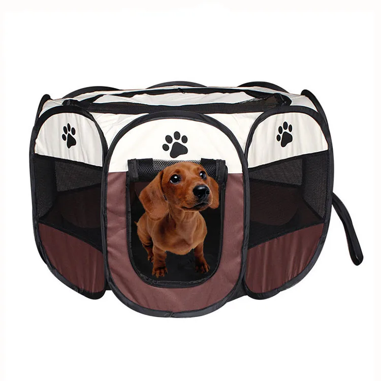 Outdoor Foldable Pet Fence Camping Portable Dog Fence