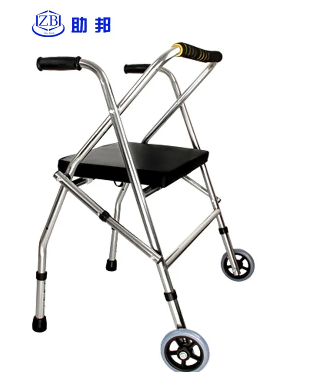
Aluminum Head luxury Collapsible Cane with Small Wheels 