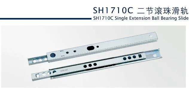 Tool box drawer slides rail heavy duty