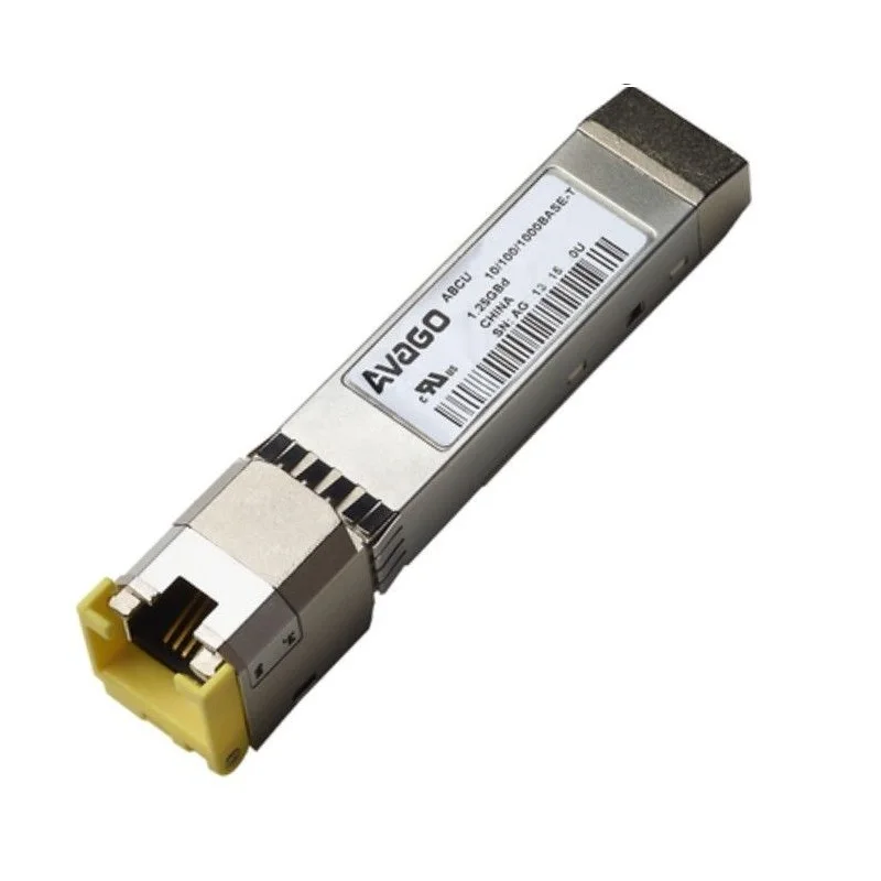 AVAGO ABCU-5731ARZ ,10/100/1000BASE-T 1.25 GBd SFP Electrical Transceiver over Category 5 Cable, RJ-45 Copper