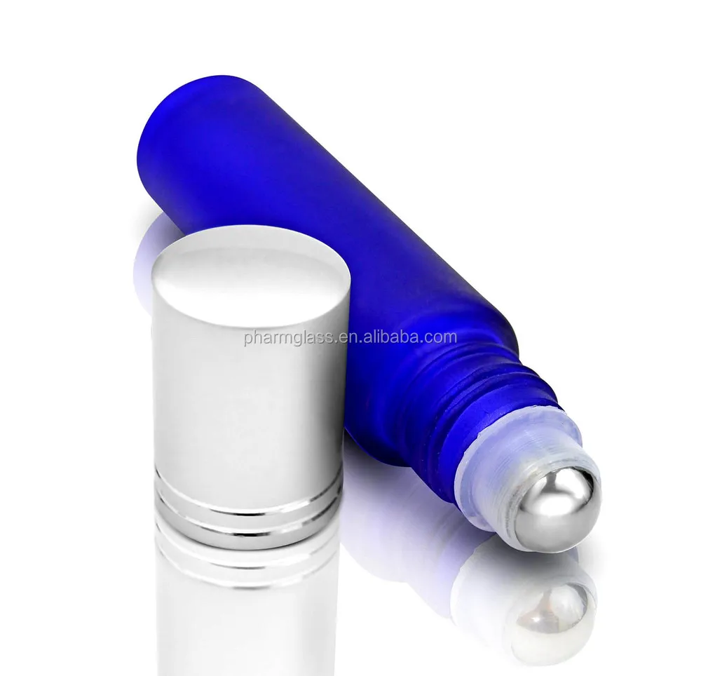 Whole China supplier with low price and good quality various of roll on bottle in clear blue color