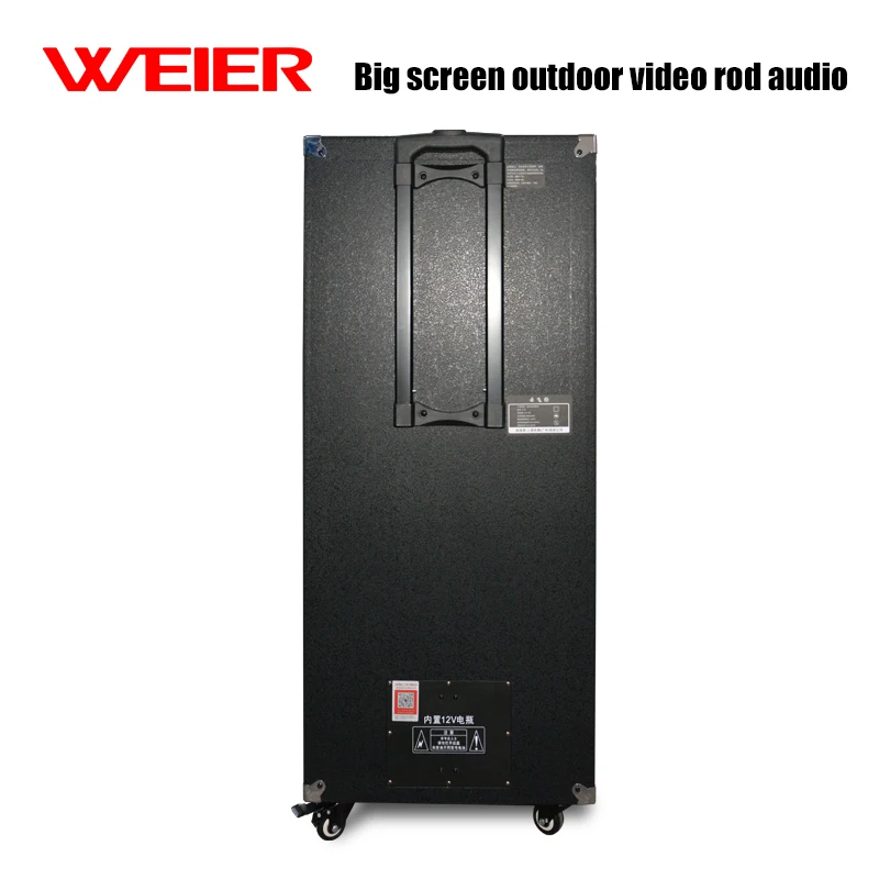 Trolley  speaker karaoke subwoofer portable  speaker with wireless mic  home theater speaker system