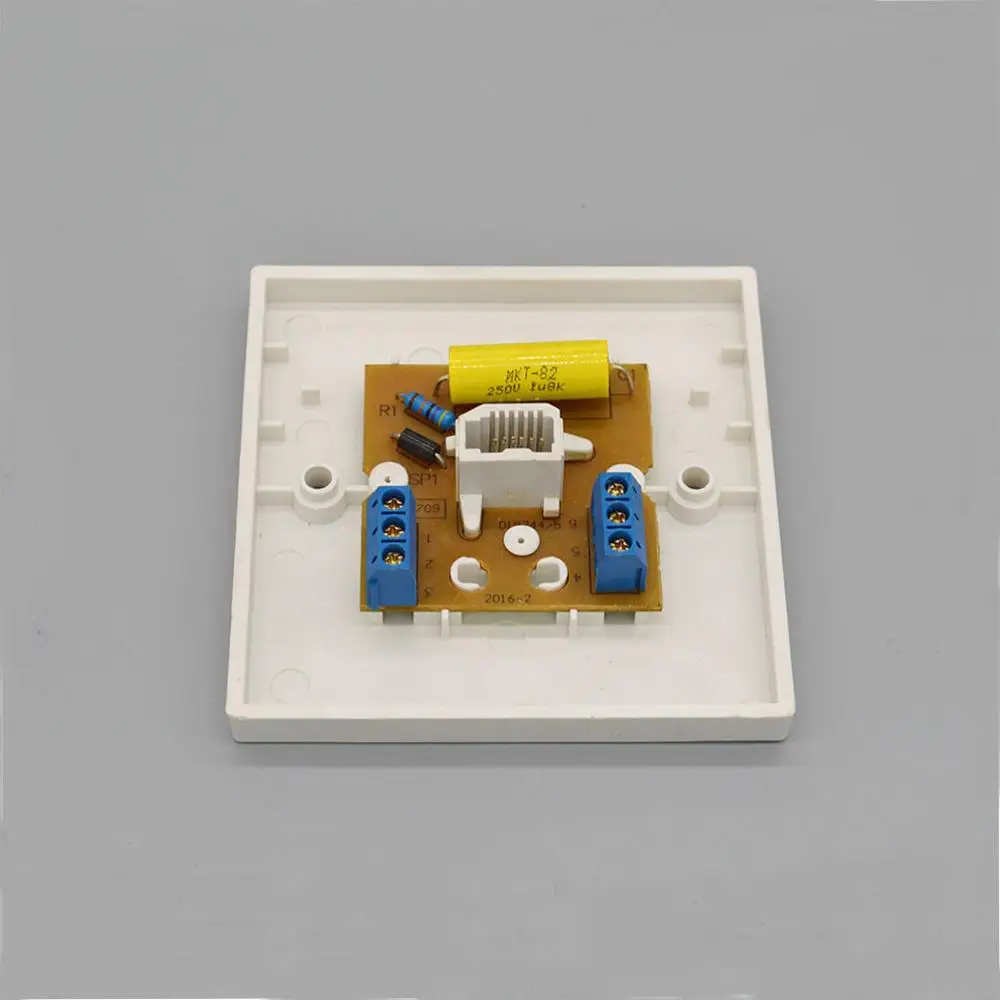 
RJ11 3/1A face plate telephone box 