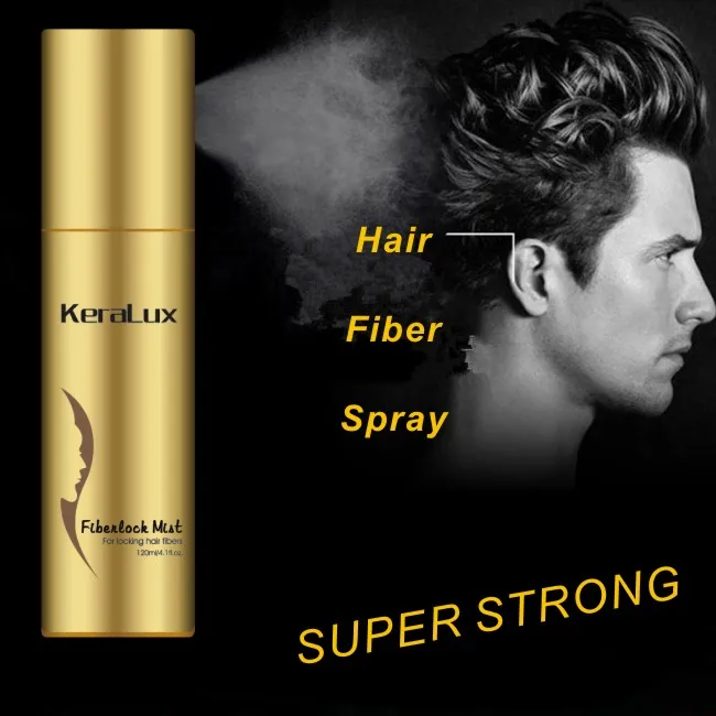 hot sale spray hair building fiber styling porudcts  locking fiber spray