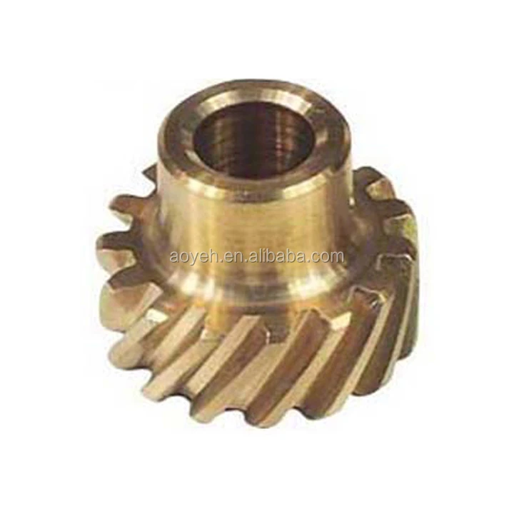 small brass gears