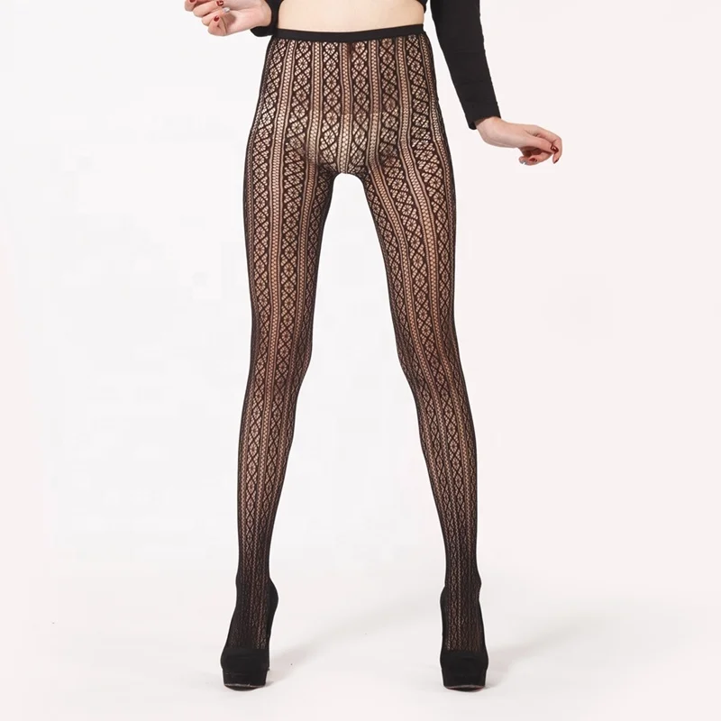 Spandex / Nylon Material and Pantyhose / Tights Product Type Rhinestone stockings