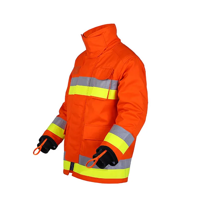 EN469 NFPA1971 Dupont Nomex 4 Layers  Fire Fighter Fireman clothing Fire Fighting Firefighter Suits