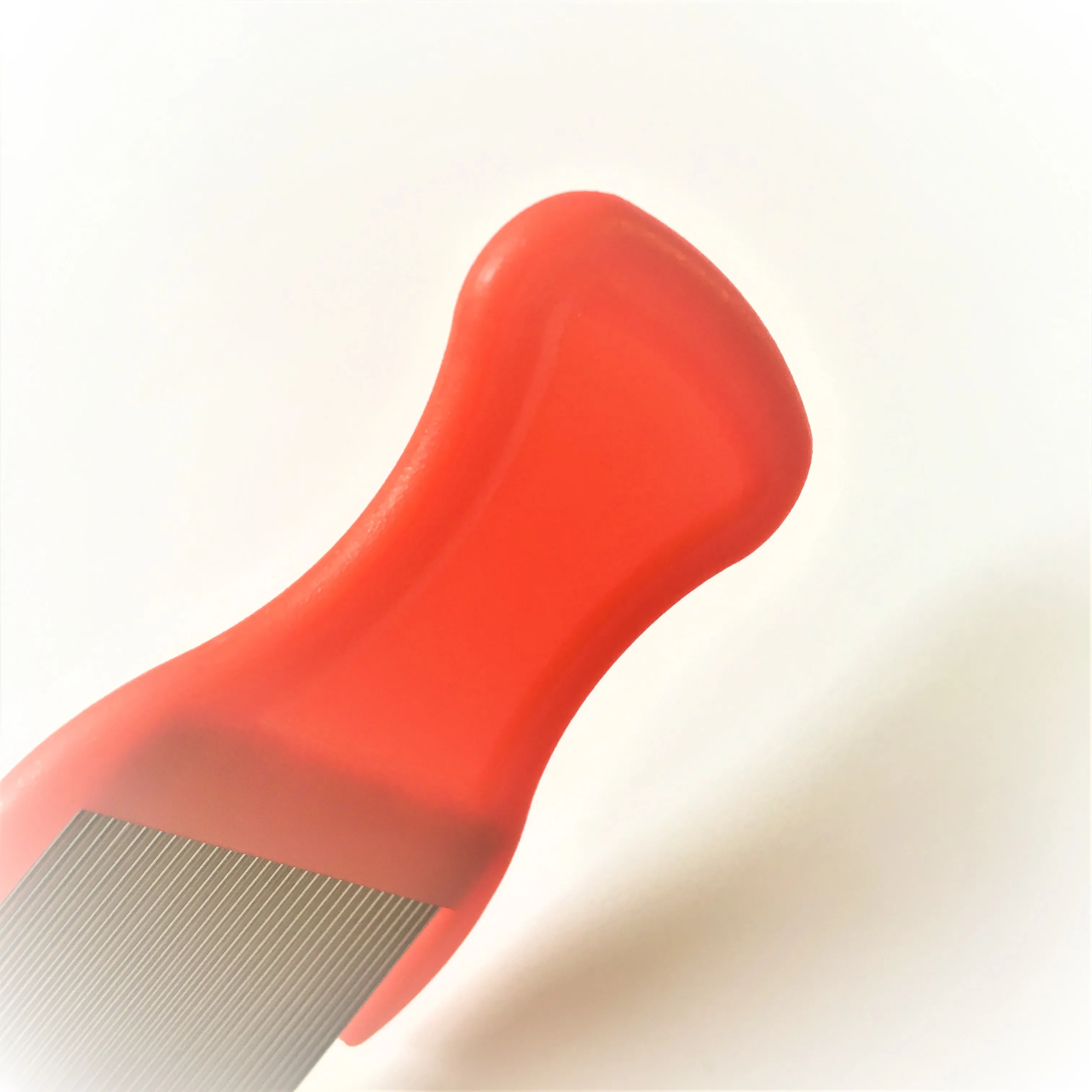 China Wholesale Promotion Plastic Handle Stainless steel Anti Nit Flea Tick Lice Cleaning Removing Comb