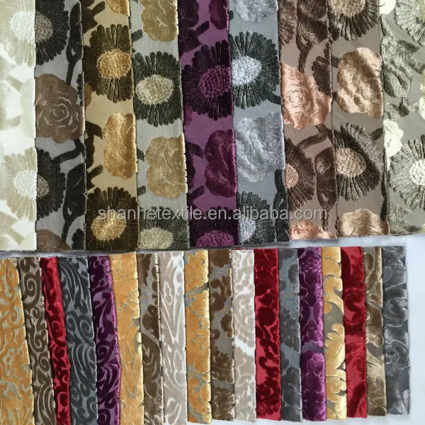 Dubai Jacquard Wholesale Chenille Fabric Price Per Meter