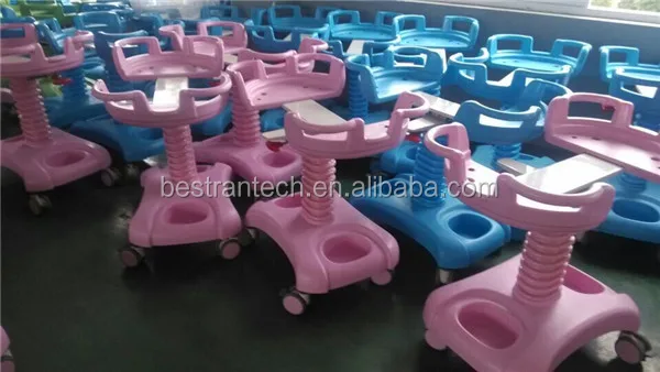 BT-AB101 Height Adjustable Baby Bassinet Cart Mobile Medical Infant Cot Crib Hospital ABS Plastic with Plastic Hospital Bed