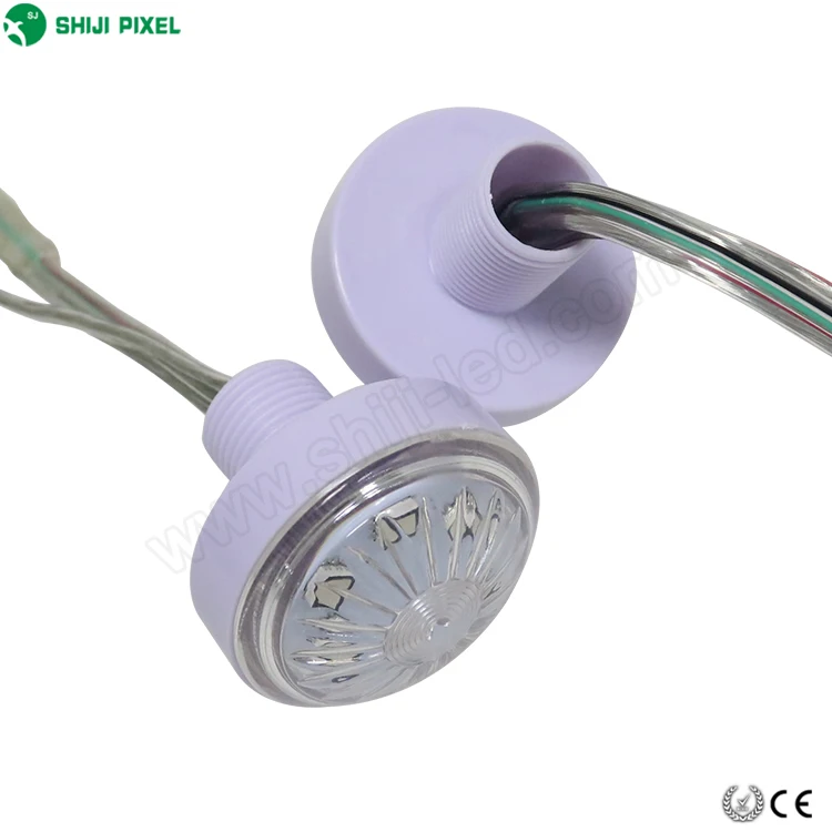 SFTC function IC 8206 5050 RGB LEDS 45mm LED PIXEL LIGHT for amusement park rides