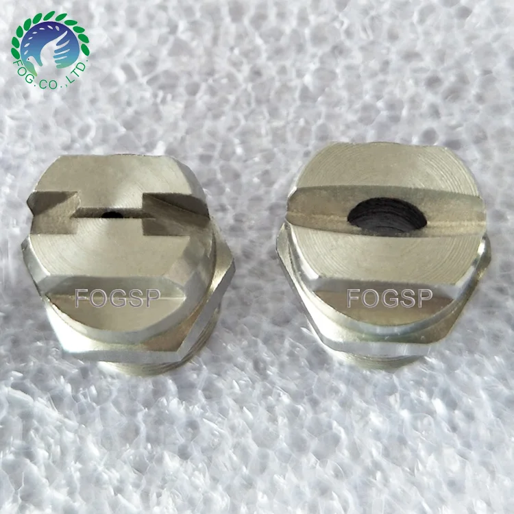 Stainless Steel H-VV Flat Fan Vee Jet Spray Nozzle