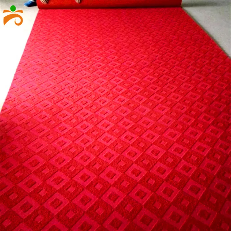 Needle punch double color jacquard home corridor office hotel carpet