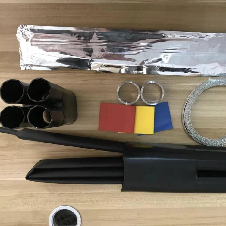 
1 кВ, низковольтный термоусадочный кабель, двойной настенный клейкий изолированный рукав Raychem, стандартный комплект термоусадочных кабельных клемм 