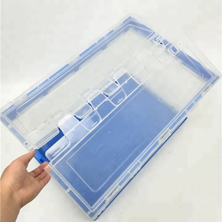 68 л складные жесткие пластиковые подвижные сумки с крышкой пластиковая коробка для хранения/ящик бытовой Органайзер складная коробка для хранения игрушек