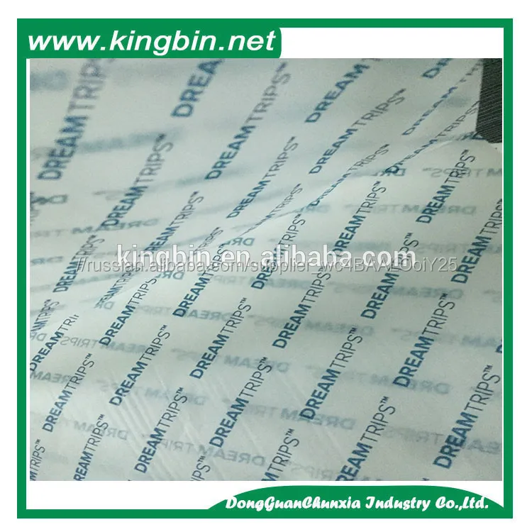 17gsm логотип компании изготовленный на заказ печать белая бумага оберточная ткань для ткани