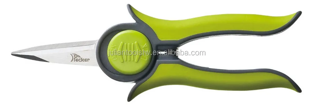 (PC-3174) 205mm Steel Blade Garden Flower Rose Branch Cutting Scissors