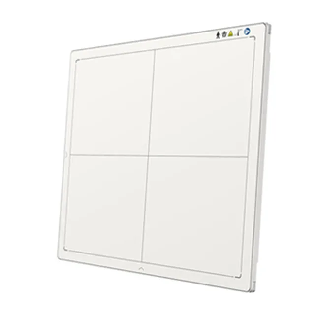 Быстрый рабочий процесс цифровая радиография 14x17 дюймов Кассетный размер беспроводной плоский детектор предназначен для использования