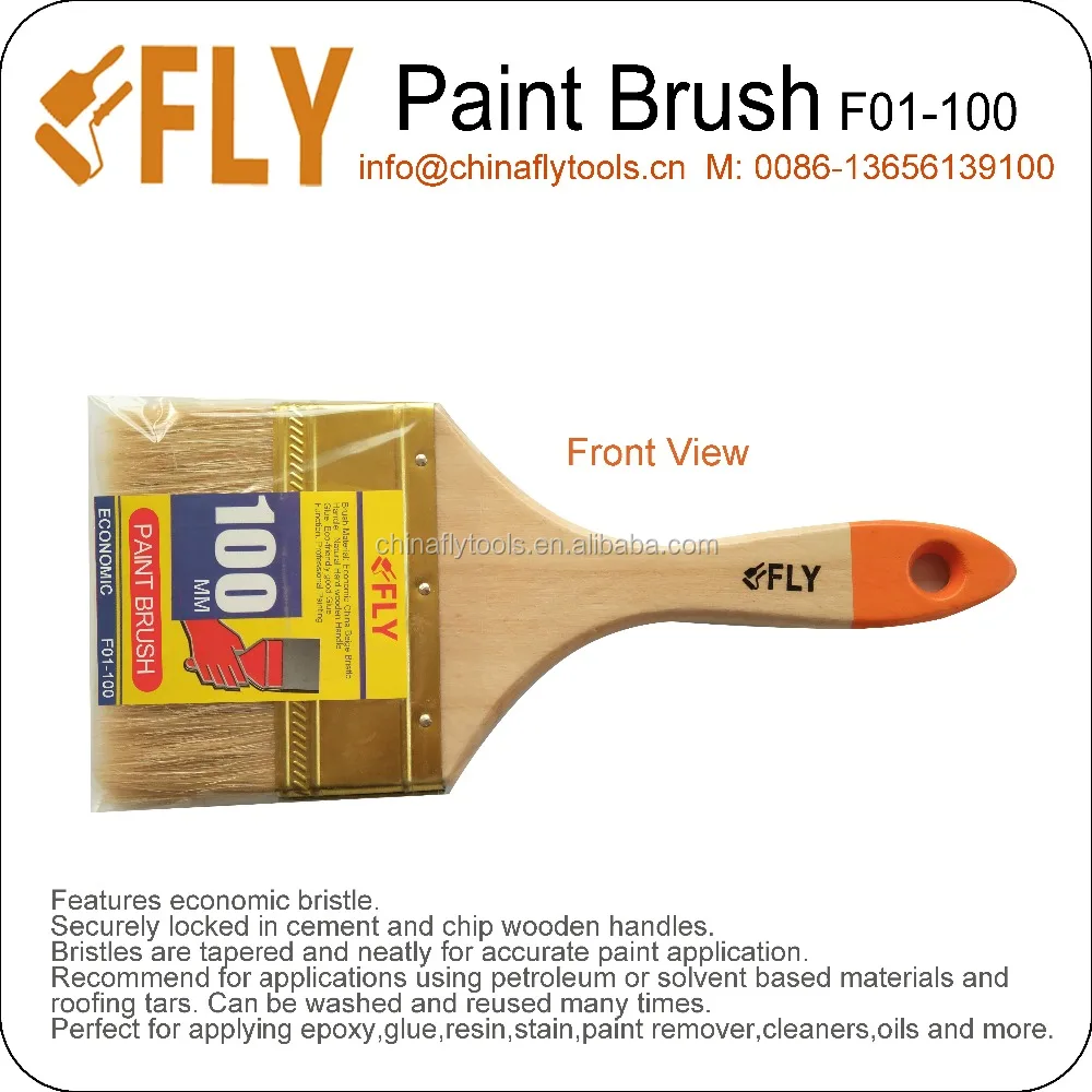 Экономичная плоская кисть 100 мм