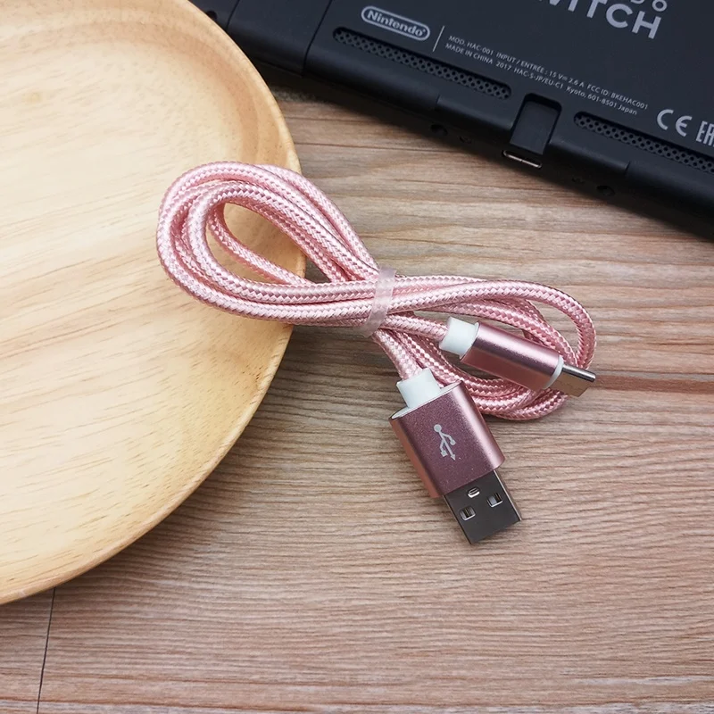  Прямая продажа с завода нейлоновый Плетеный usb-кабель XYZlink для зарядного устройства