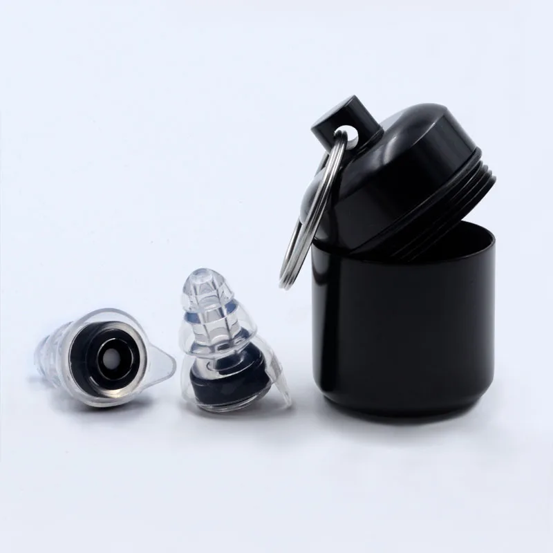 Factory Selling Noise Reduction Earplugs for Safety Soundproof High Fidelity Silicone Musician Ear Plugs Ear protector ear plugs