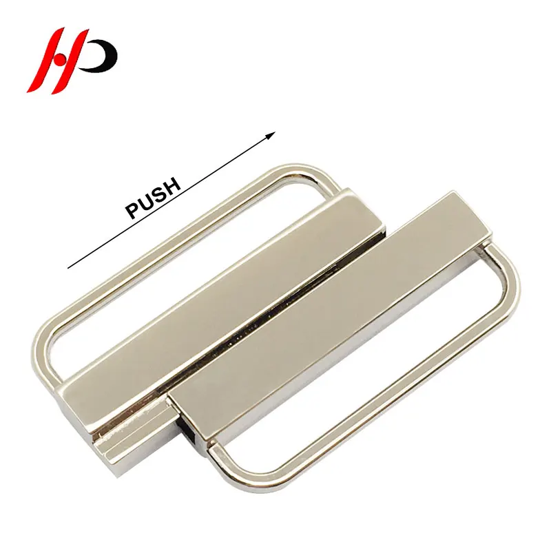 Fujian Shishi supplier nickel free customized 40.5mm gold nickel plate small screws belt buckle for men coat belt