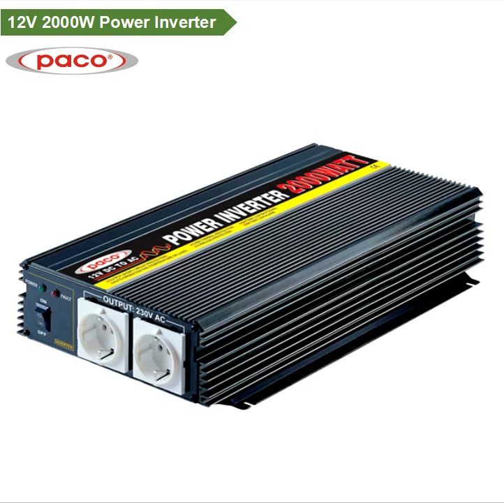 2000W dc ac 12V to 220V inverter with CE CB ROHS certificate