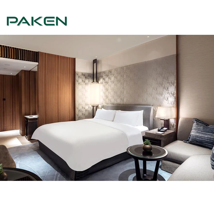 KYB-8068 New design 5 star wood hotel bedroom furniture set modern  hotel furniture