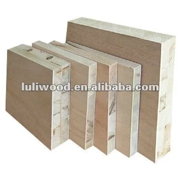 
15mm wood block board solid core high quality eco-friendly glue 