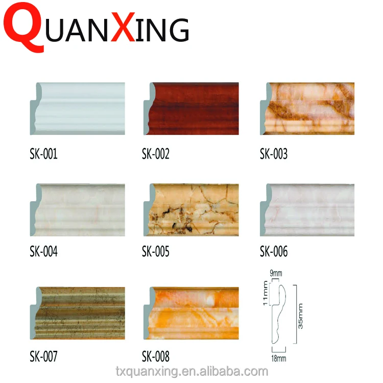 
New ideas plastic exterior wall decorative panel 