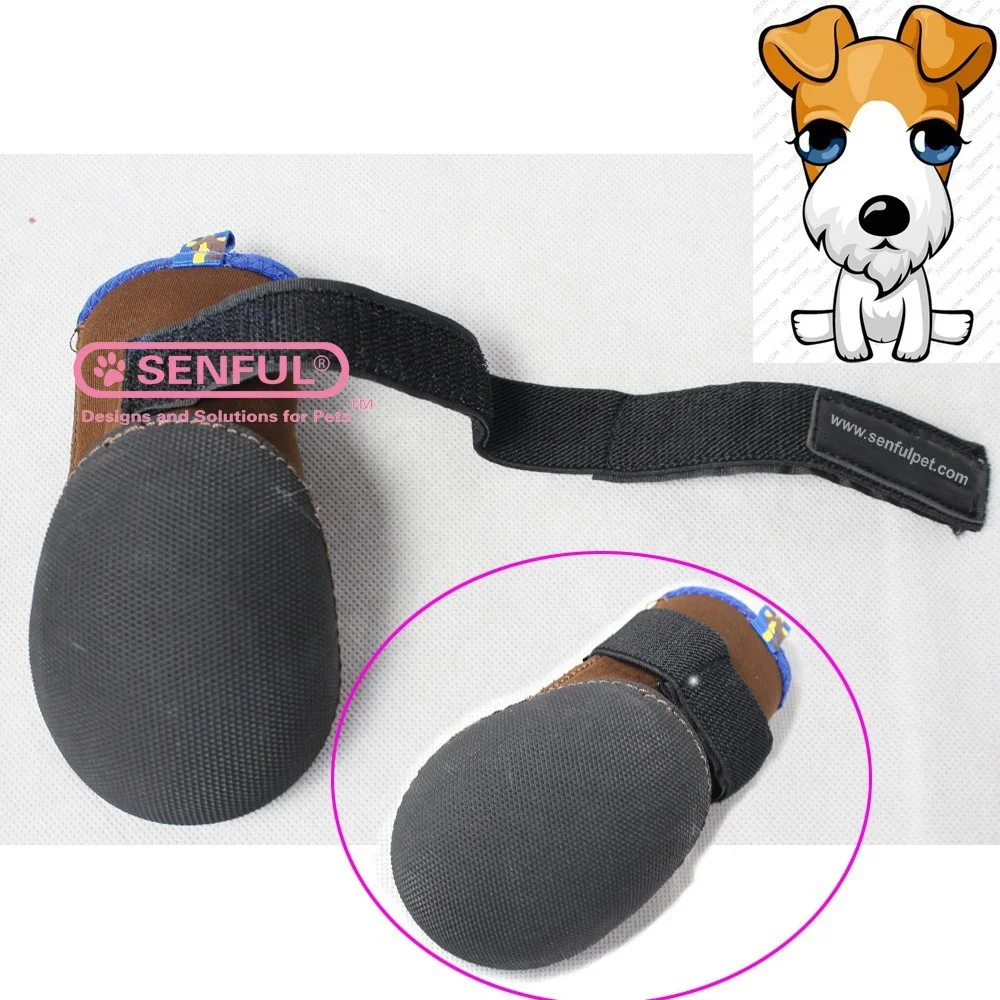 Dog Booties with Reflective Outdoor Pet Shoes for Medium Dogs 4Pcs Non-Slip dogs shoes