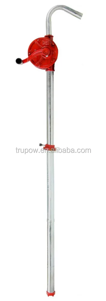 JS-32 Three Input Tube Cast Iron Oil Rotary Hand Pump For Drum