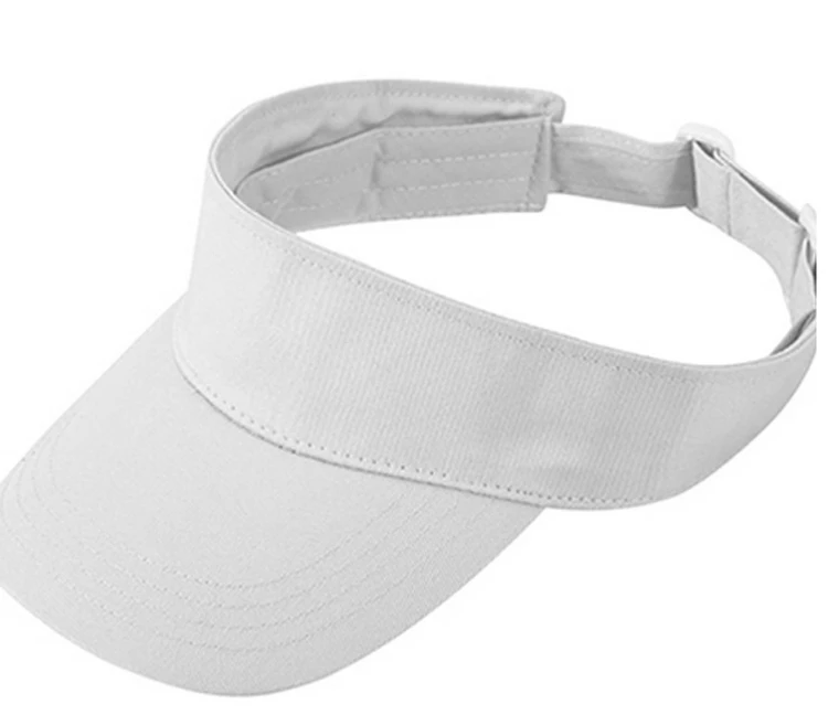 Рекламная акция сезонная вышитая монограмма регулируемый соломенный пляжный козырек по низкой