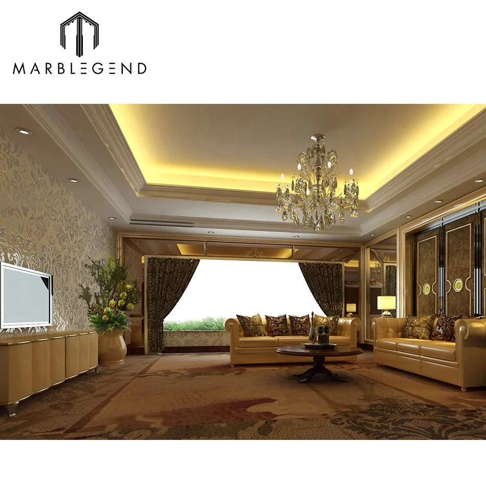 contemporary residential Luxury hotel presidential 3D interior design services